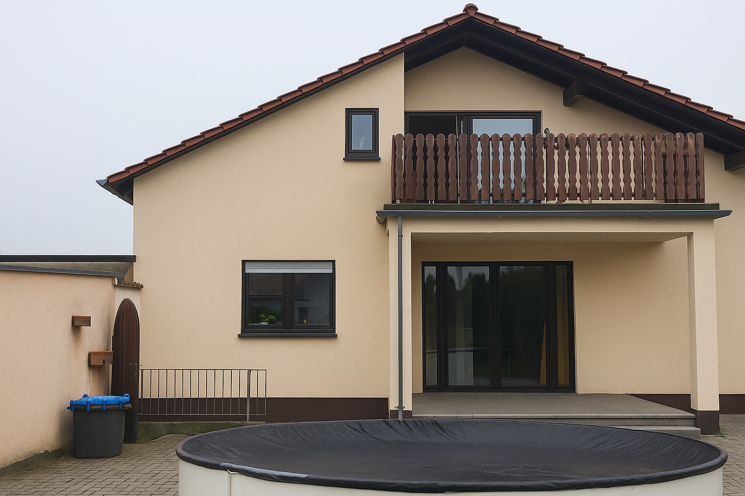 20250910 0555 complete house front remix 01k4rhsy3se0xajhdg8cx57w80